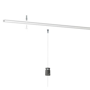 Artiteq Top Rail ceiling-mounted picture hanging system 20 kg/m