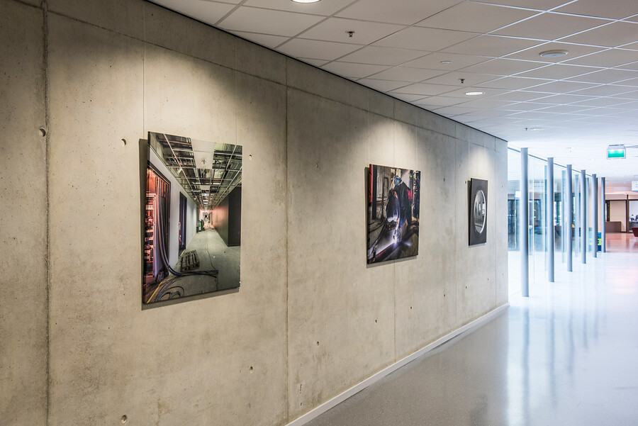 ceiling picture hanging system for artwork